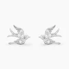 Histoire d'Or Boucles D'oreilles Puces Marilla Argent Blanc Oxyde De Zirconium