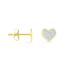 Histoire d'Or Boucles D'oreilles Puces Marta Or Jaune Clearance