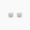 Histoire d'Or Boucles D'oreilles Puces Neorah Argent Blanc Oxyde De Zirconium Hot