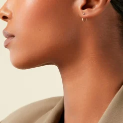 Histoire d'Or Boucles D'Oreilles Puces Nefertari Or Jaune Oxyde De Zirconium Discount