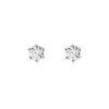 Histoire d'Or Boucles D'oreilles Puces Natalia Pl Platine Blanc Diamant Best
