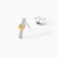 Histoire d'Or Boucles D'Oreilles Puces Or Jaune Online