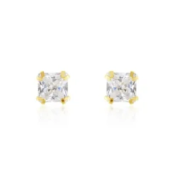 Histoire d'Or Boucles D'oreilles Puces Or Jaune Doreen Oxydes De Zirconium or jaune oxyde Outlet