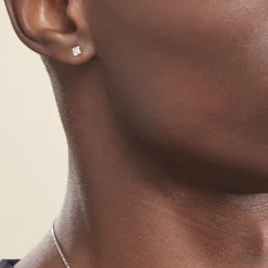 Histoire d'Or Boucles D'oreilles Puces De Zirconium or blanc oxyde Best