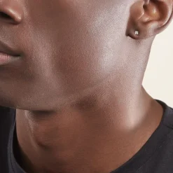 Histoire d'Or Boucles D'oreilles Puces De Zirconium or blanc oxyde Online