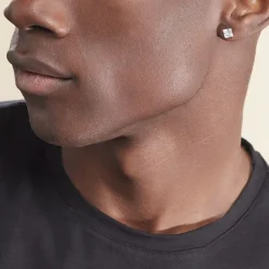 Histoire d'Or Boucles D'oreilles Puces Or Blanc Doreen Oxydes De Zirconium or blanc oxyde New