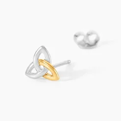 Histoire d'Or Boucles D'Oreilles Puces Or Jaune Hot