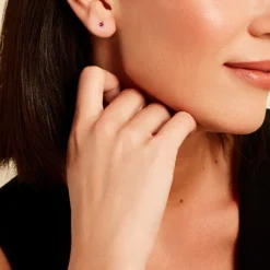 Histoire d'Or Boucles D'oreilles Puces De Zirconium or jaune oxyde Outlet