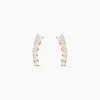 Histoire d'Or Boucles D'oreilles Puces Or Jaune Anaca Oxydes De Zirconium Clearance