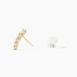 Histoire d'Or Boucles D'oreilles Puces Or Jaune Anaca Oxydes De Zirconium Clearance