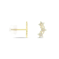 Histoire d'Or Boucles D'oreilles Puces Or Jaune Youssa Oxydes De Zirconium Discount