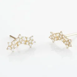 Histoire d'Or Boucles D'oreilles Puces Or Jaune Youssa Oxydes De Zirconium Discount