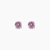 Histoire d'Or Boucles D'oreilles Puces Or Blanc Oxydes De Zirconium Hot