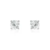 Histoire d'Or Boucles D'oreilles Puces Or Blanc Victoria Diamants New