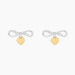 Histoire d'Or Boucles D'oreilles Puces Or Jaune Oxyde De Zirconium Discount