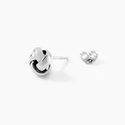 Histoire d'Or Boucles D'Oreilles Puces Orane Argent Blanc Clearance