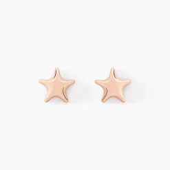 Histoire d'Or Boucles D'oreilles Puces Or Rose Lison Alphonsine Discount