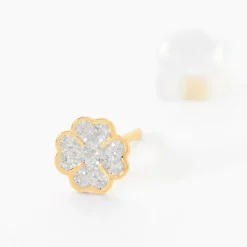 Histoire d'Or Boucles D'oreilles Puces Or Jaune Gontranie