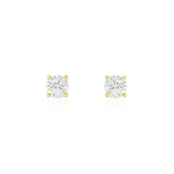 Histoire d'Or Boucles D'oreilles Puces Or Jaune Aphrodite Diamants or jaune diamant Hot