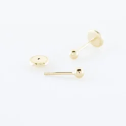 Histoire d'Or Boucles D'oreilles Puces Fidelia or jaune Hot