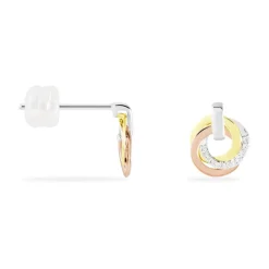 Histoire d'Or Boucles D'oreilles Puces Or Tricolore Vanadissa Diamants Hot