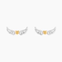 Histoire d'Or Boucles D'Oreilles Puces Or Jaune Oxyde De Zirconium Outlet