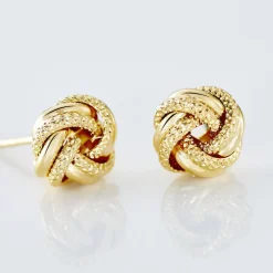 Histoire d'Or Boucles D'oreilles Puces Or Jaune Campanula Online