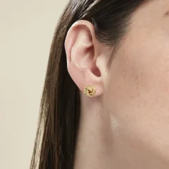 Histoire d'Or Boucles D'oreilles Puces Or Jaune Campanula Online