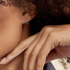 Histoire d'Or Boucles D'oreilles Puces Or Jaune Clothilde Topaze Et Oxydes or jaune topaze london blue Best