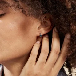 Histoire d'Or Boucles D'oreilles Puces Or Jaune Clothilde Topaze Et Oxydes or jaune topaze london blue Best