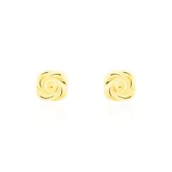 Histoire d'Or Boucles D'oreilles Puces Philine Fleur Or Jaune