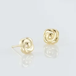 Histoire d'Or Boucles D'oreilles Puces Philine Fleur Or Jaune
