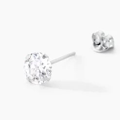 Histoire d'Or Boucles D'oreilles Puces Philia Argent Blanc Oxyde De Zirconium Outlet