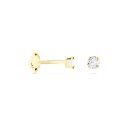 Histoire d'Or Boucles D'oreilles Puces Pepita De Zirconium or jaune oxyde Clearance