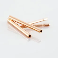 Histoire d'Or Boucles D'oreilles Puces Pink Or Rose Clearance