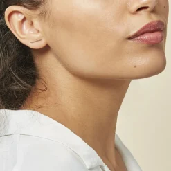 Histoire d'Or Boucles D'oreilles Puces Pink Or Rose Clearance