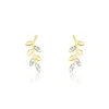 Histoire d'Or Boucles D'oreilles Puces Palmiro Or Jaune Diamant Hot