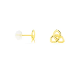 Histoire d'Or Boucles D'oreilles Puces Philine Fleur Or Jaune Discount