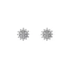 Histoire d'Or Boucles D'oreilles Puces Platine Alden Diamants