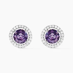 Histoire d'Or Boucles D'oreilles Puces Rio argent blanc oxyde New