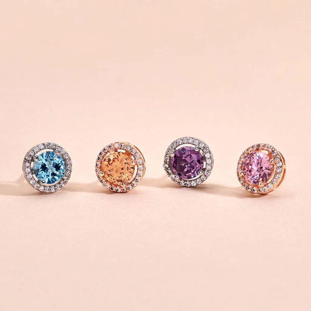 Histoire d'Or Boucles D'oreilles Puces Rio Argent Rose Oxyde argent rose oxyde rose Hot