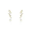 Histoire d'Or Boucles D'oreilles Puces Renita Or Jaune Oxyde De Zirconium