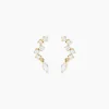 Histoire d'Or Boucles D'Oreilles Puces Sparkle Or Jaune Oxyde De Zirconium