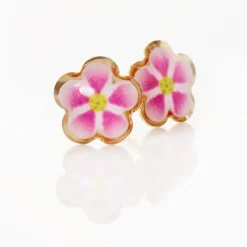 Histoire d'Or Boucles D'oreilles Puces Syna Fleur Or Jaune Outlet