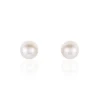 Histoire d'Or Boucles D'oreilles Puces Suki Or Jaune Perle De Culture Clearance