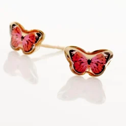 Histoire d'Or Boucles D'oreilles Puces Sulivia Papillon Or Jaune Discount
