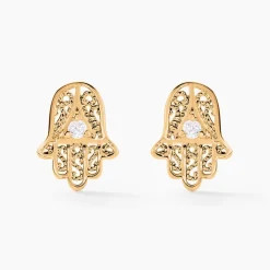 Histoire d'Or Boucles D'oreilles Puces Stijn Oxydes De Zirconium Clearance