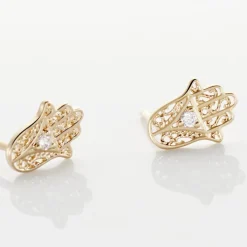 Histoire d'Or Boucles D'oreilles Puces Stijn Oxydes De Zirconium Clearance