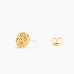 Histoire d'Or Boucles D'Oreilles Puces Sushil Or Jaune Best