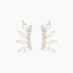 Histoire d'Or Boucles D'oreilles Puces Tiara De Zirconium or jaune oxyde Best